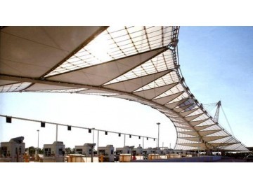 深圳收費站膜結構 華建膜建筑工程的專業(yè)供應與服務